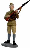 Оловянный солдатик "Рядовой штрафного ботальона РККА, 1942-1945 гг."