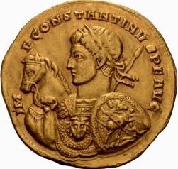 (№ (Без даты) ) Монета Римская империя 1970 год 4.50 Solidus