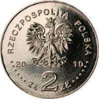 () Монета Польша 2010 год 2  ""   Северное золото  UNC