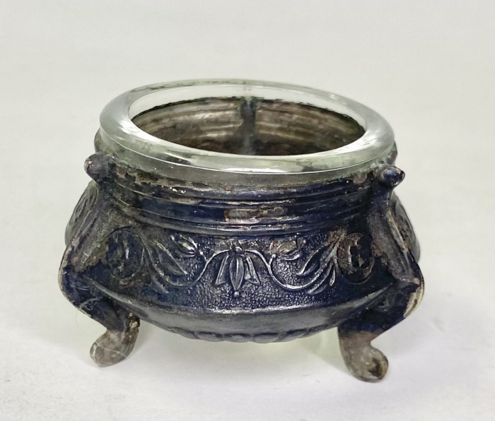 Солонка юммет мельхиор СССР