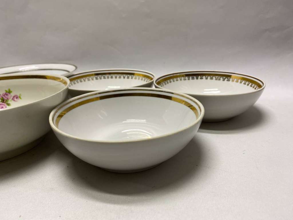 Салатник пиала фарфор 5 шт