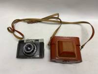 Фотоаппарат пленочный Смена 8, объектив ломо Т43 и кофр