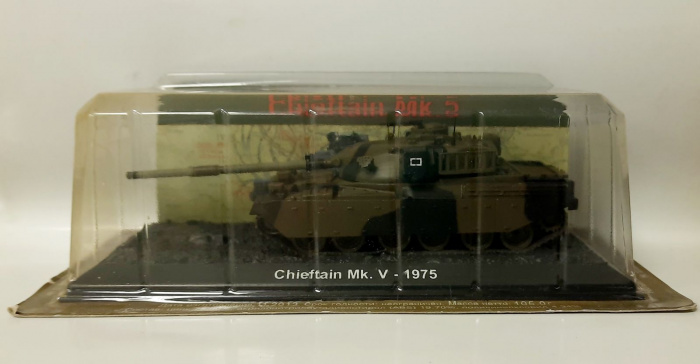 &quot;Танки мира&quot;, модель Chieftain Mk. V-1975 (в коробке-блистере)