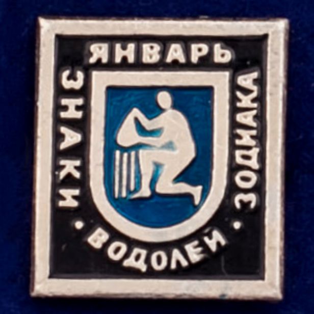 26940\120622 Значок &quot;Водолей&quot;