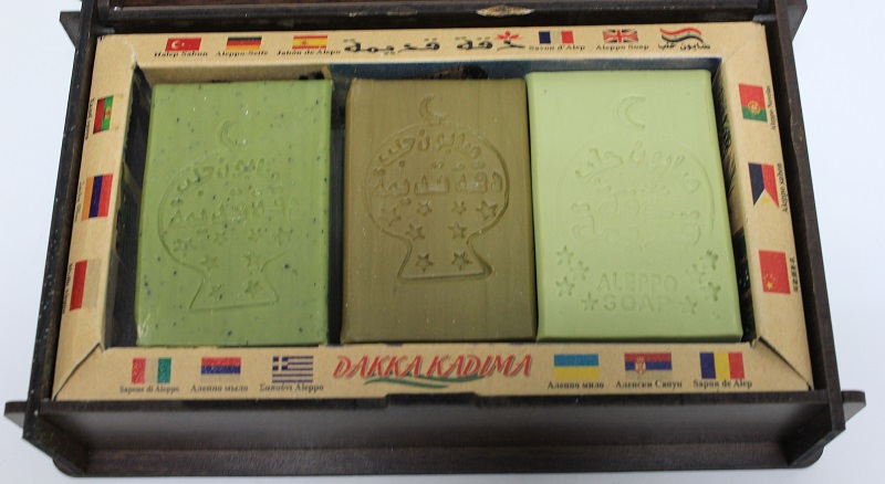 Набор мыла &quot;Dakka Kadima&quot;,  3 шт*150 гр., Турция (сост. на фото)
