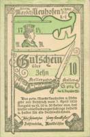 (№1920) Банкнота Австрия 1920 год "10 Heller"
