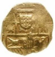 (№1659km144.1) Монета Испания 1659 год 4 Escudos (Мадриде Короновали М - А,М)