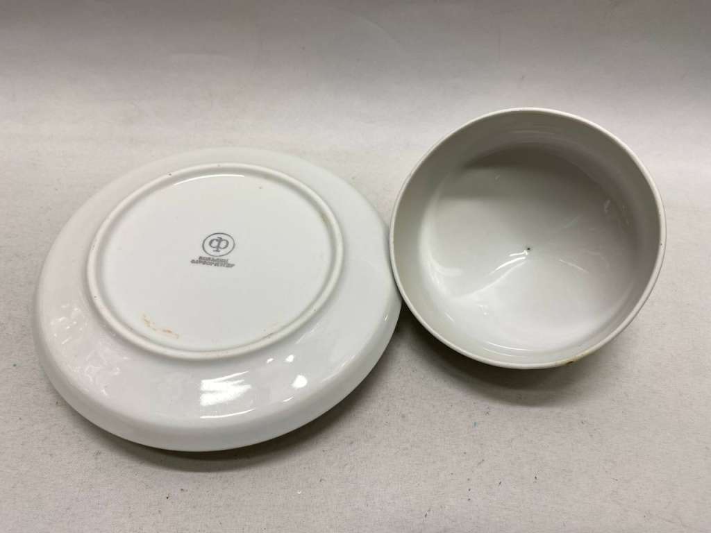 Масленка с крышкой ГДР 