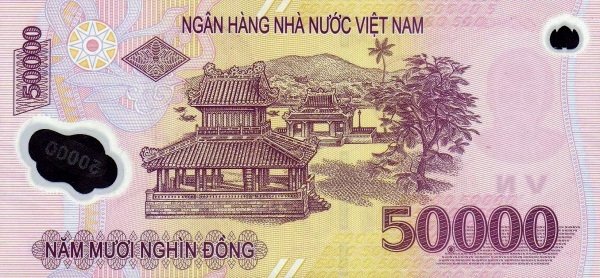 (№2011P-121h) Банкнота Вьетнам 2011 год &quot;50,000 Đồng&quot;