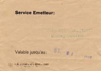 (№1947) Банкнота Саар 1947 год "0.50 Saarmark"