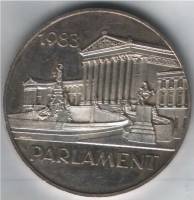 (№1983km2964) Монета Австрия 1983 год 500 Schilling (Парламент)