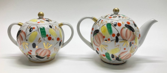 Чайник заварочный + сахарница, ЛФЗ
