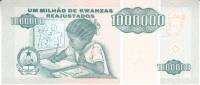 () Банкнота Ангола 1995 год 1 000 000  ""   UNC