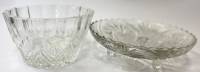 Салатник + фруктовница хрусталь стекло 
