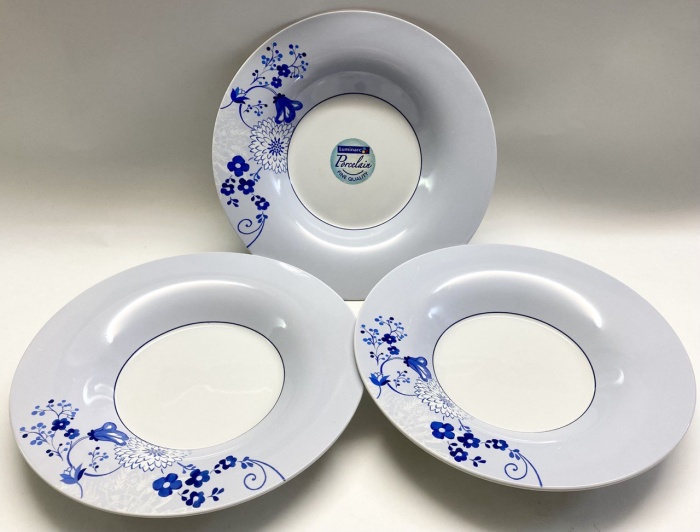 Тарелки суповые Luminarc 3 шт 