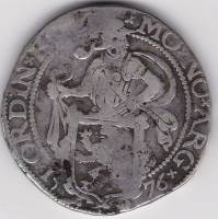 (№1575km11) Монета Нидерланды 1575 год 1 Daalder (Leeuwendaalder - 48 Stuiver)