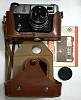Фотоаппарат плёночный ФЭД 5В в кожаном футляре с инструкцией   СССР  Состояние отличное