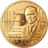 (232) Монета Польша 2012 год 2 злотых   Латунь  UNC