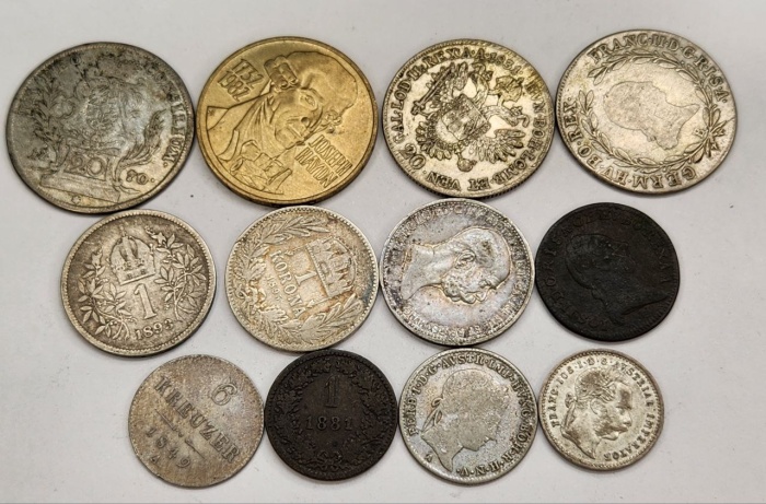 Набор монет Австрия 12 штук