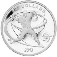 () Монета Канада 2013 год 20 долларов ""   PROOF