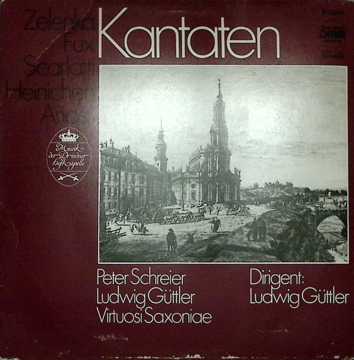 Пластинка виниловая , Кантаты ETERNA 300 мм. Excellent