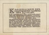 (№1920) Банкнота Австрия 1920 год "80 Heller"
