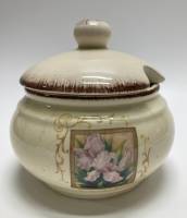 Банка с крышкой, керамика, ENS Group