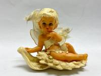 Статуэтка ангел композиционный материал (состояние на фото)