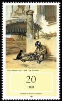 (1982-070) Марка Германия (ГДР) "Страж ворот"    Национальный музей, Шверин III Θ