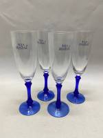 Набор бокалы 4 шт, высота 20,5 см