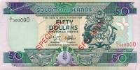 () Банкнота Соломоновы Острова 1996 год 50  ""   UNC