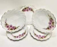 Тарелки десертные пирожковые рельефные ЛОЗ 5 шт есть скол см фото