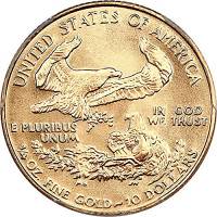 (2017w) Монета США 2017 год 10 долларов    PROOF