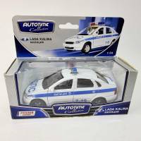 Autotime модель LADA Kalina Милиция 1:34 в коробке