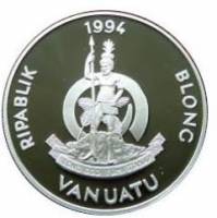 () Монета Вануату 1994 год 50 вату ""   PROOF