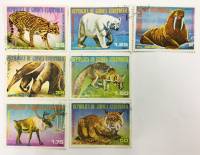 --  Набор марок Гвинея Экваториальная 7 шт.  Гашёные , III Θ