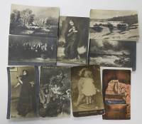 Набор открыток (разные) 10 шт. (сост. на фото)