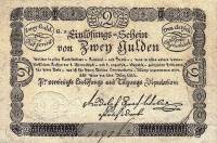 (№1811P-A45a) Банкнота Австрия 1811 год "2 Gulden"