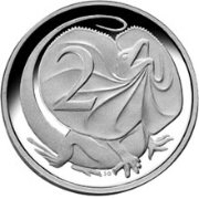 () Монета Австралия 2006 год 2  ""   Биметалл (Серебро - Ниобиум)  UNC