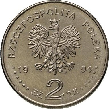 () Монета Польша 1994 год 2  &quot;&quot;    AU
