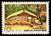 (1974-091) Марка Северная Корея "Соксэкор"   Исторические места революции III O
