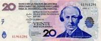 (№2001P-S2754) Банкнота Аргентина 2001 год "20 Pesos"