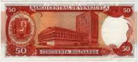 () Банкнота Венесуэла 1988 год 50  ""   UNC