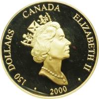 () Монета Канада 2000 год 1500  ""    AU