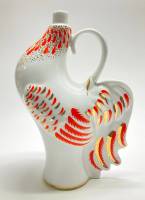 Графин штоф петух, ЛФЗ (без пробки)