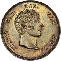 (№1807km30) Монета Нидерланды 1807 год 10 Stuiver (Луи Наполеон)