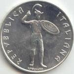 () Монета Италия 1985 год 500  ""   Биметалл (Серебро - Ниобиум)  UNC