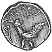 (№1847km2) Монета Камбоджа 1847 год 1 Pe (Хамза птица)