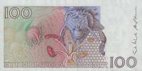(,) Банкнота Швеция 1988 год 100 крон "Карл Линней"   UNC
