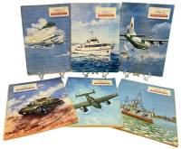 Набор журналов (6 шт) Maly Modelarz 1966 № 3, 5, 6, 9, 10, 11, 12 Польша Мягкая обл.  с. С цв илл